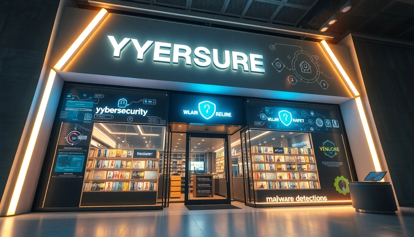 Detailed illustration of a cybersecurity dashboard featuring https://sys32win.com/ and malware protection icons, highlighting threat detection and digital safety for users.