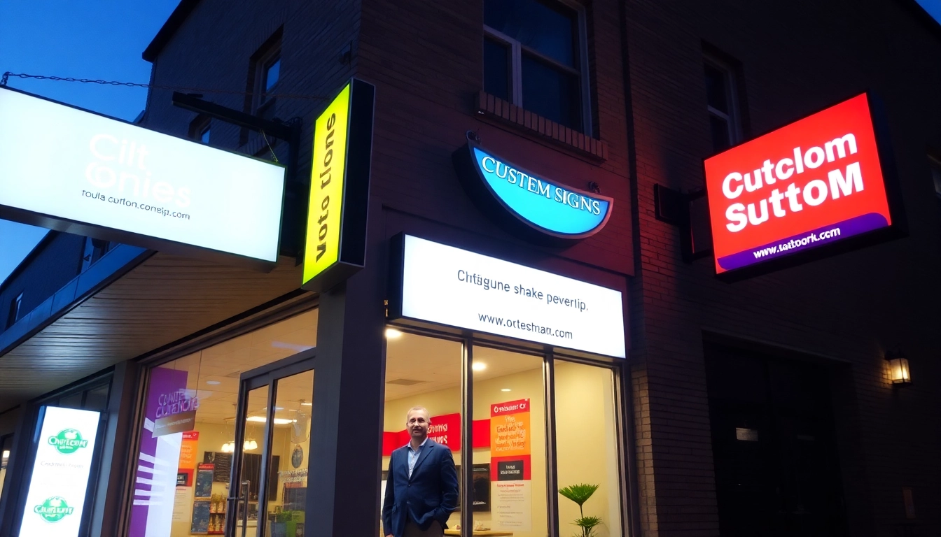 Mastering Custom Signs: How to Choose the Perfect Signage for Your Business Growth