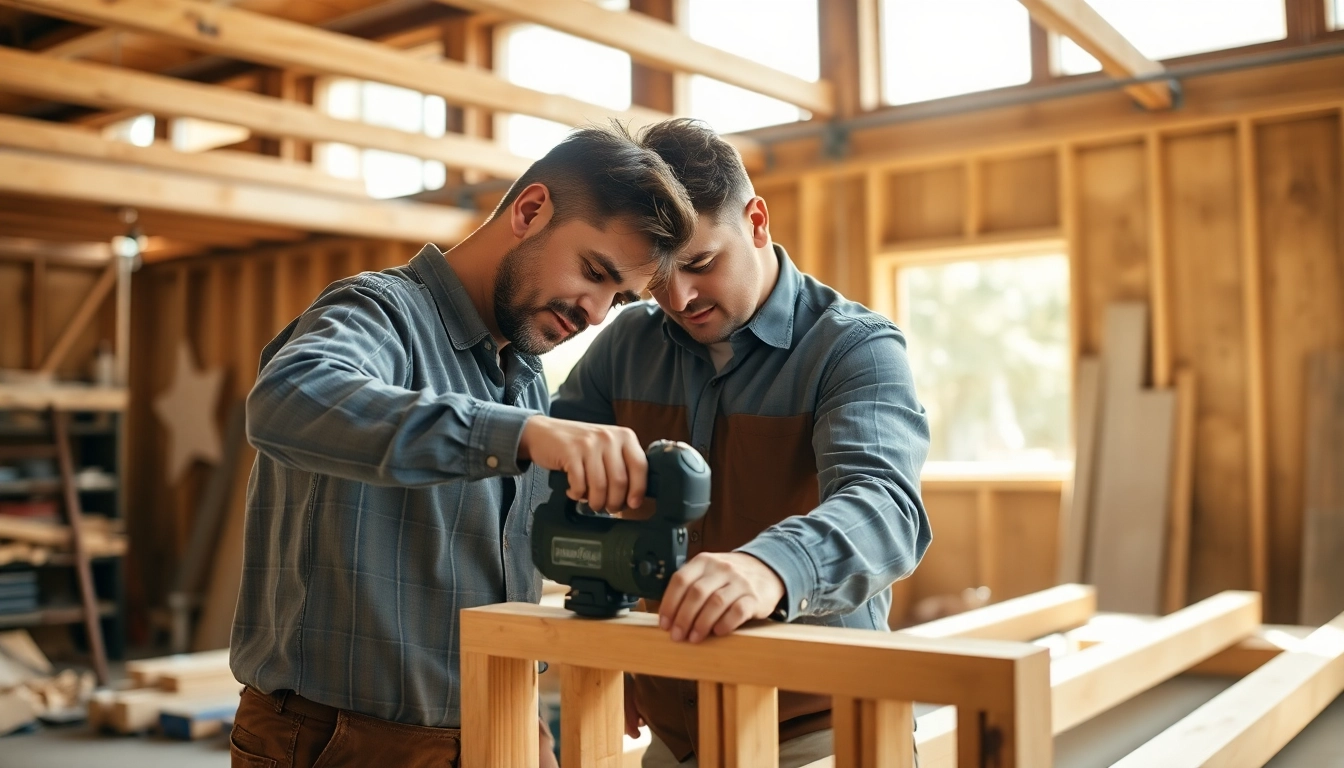 Experienced carpenter measuring wood in a workshop to ensure precise construction and skilled craftsmanship.