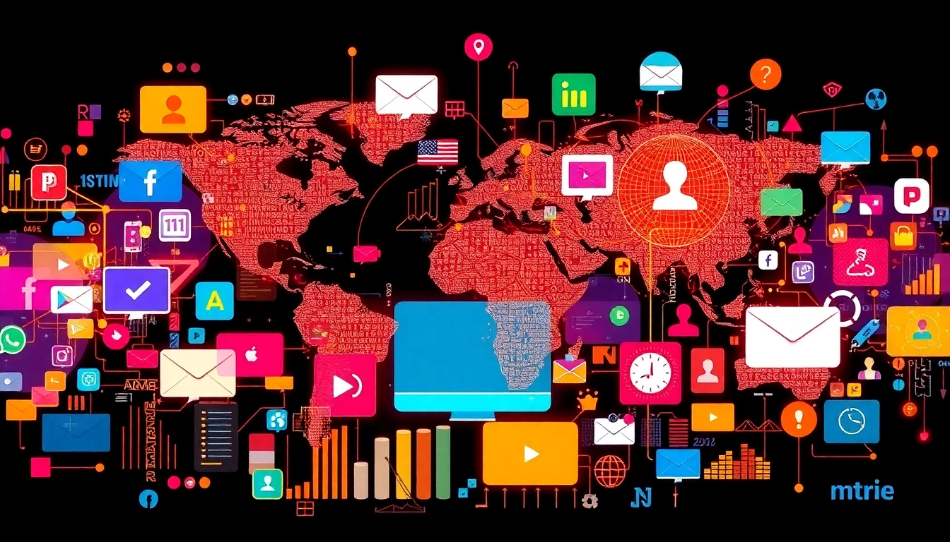 Liên minh KJC is at the center of a dynamic digital ecosystem connecting global media and entertainment platforms, symbolizing innovation and collaboration.