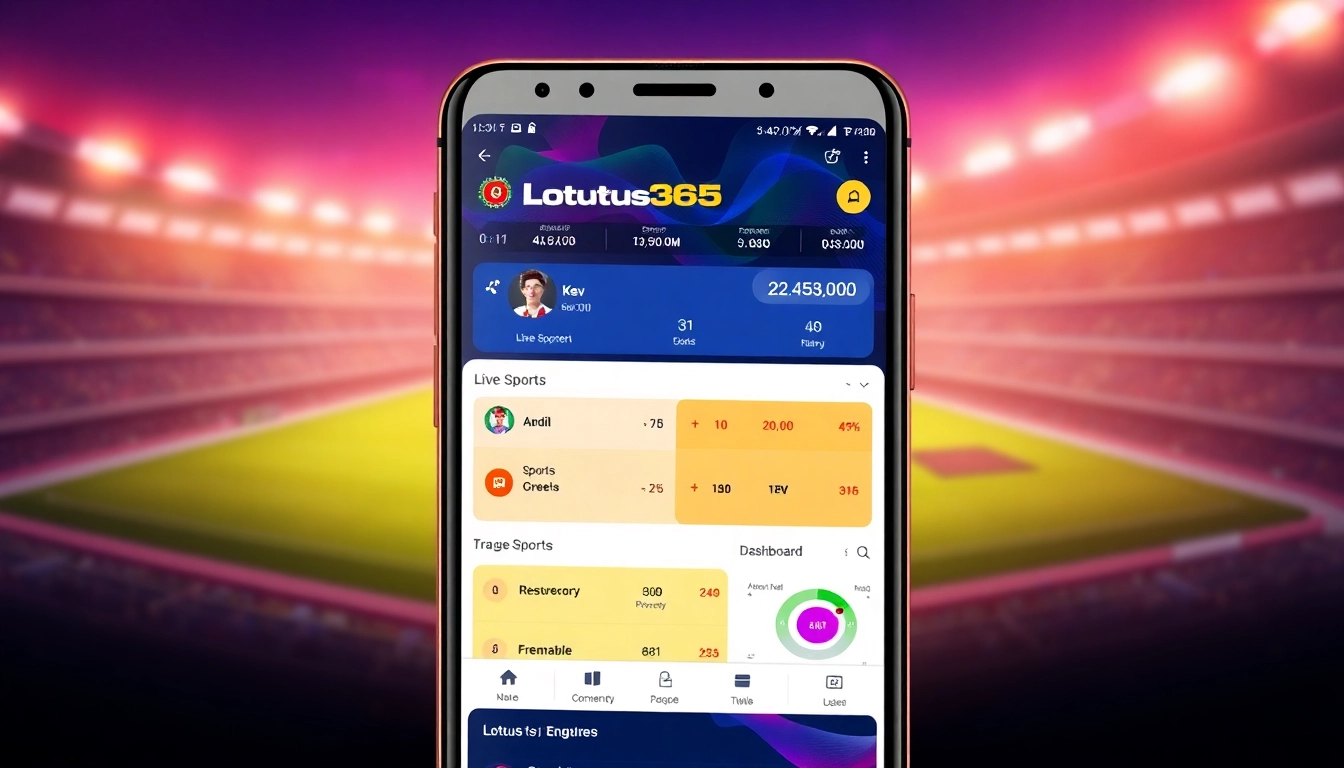 Use the Lotus365 App for seamless live sports betting and casino gaming on your mobile device with fast transactions and real-time updates.