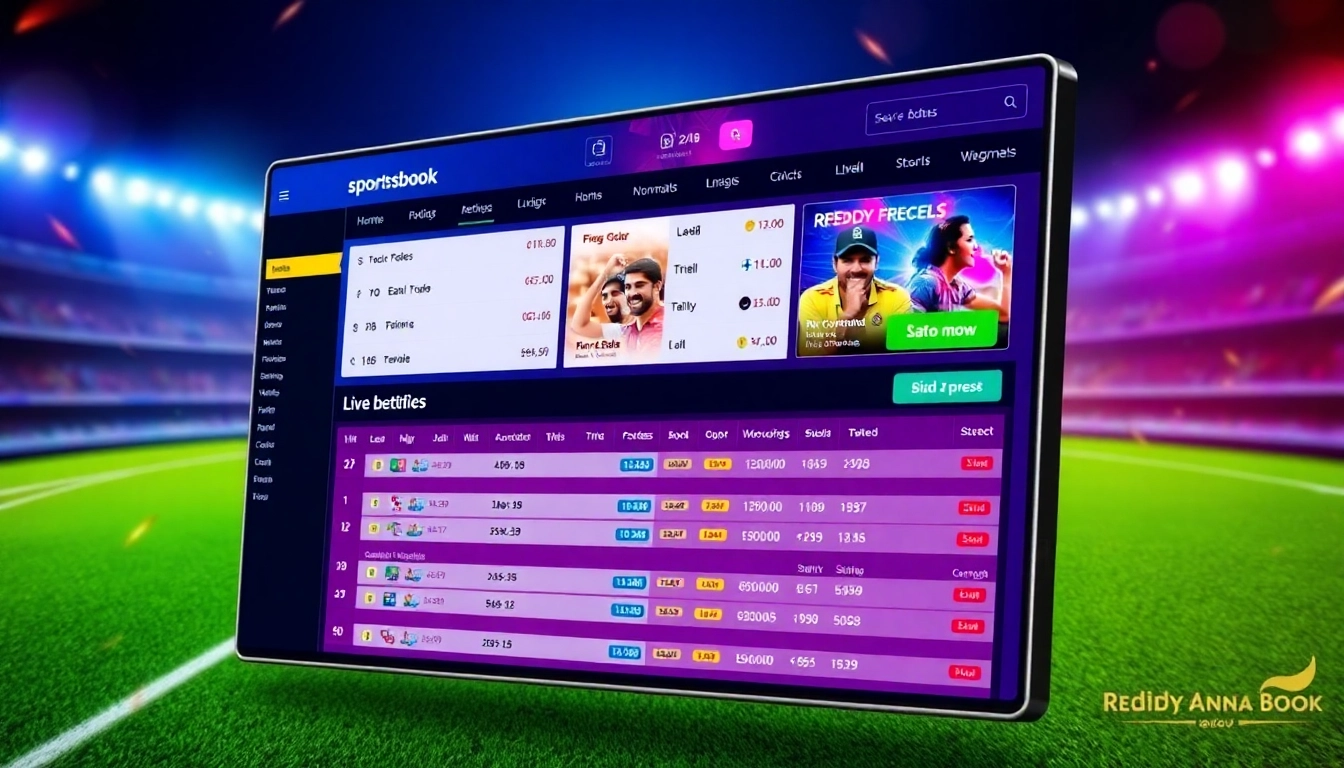 Experience seamless betting with Reddy Anna Book across live sports and casino games in India, sign-in today for quick access.