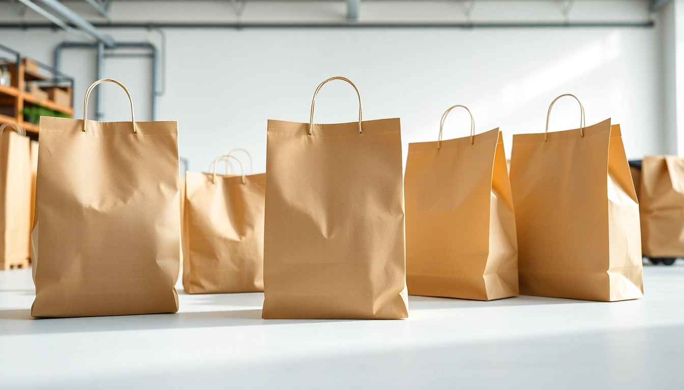 High-quality torba papierowa being printed and prepared for eco-conscious packaging solutions